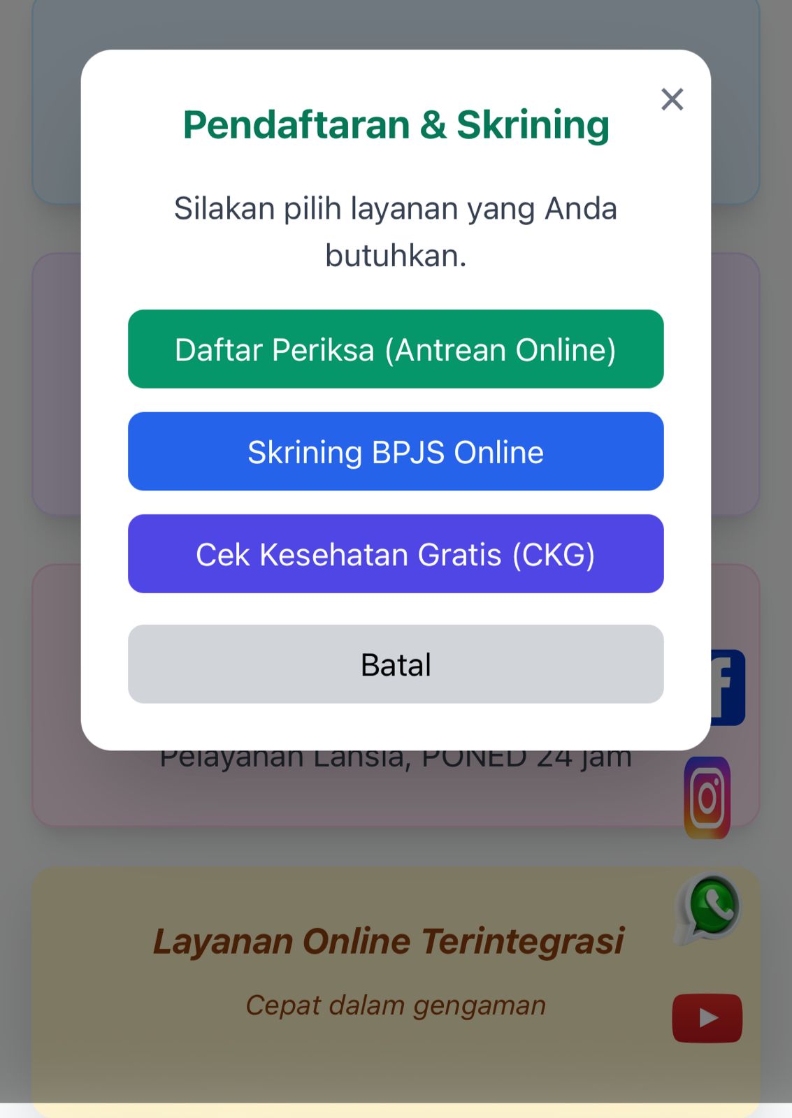 Implementasi sistem digital di Puskesmas Rembang II